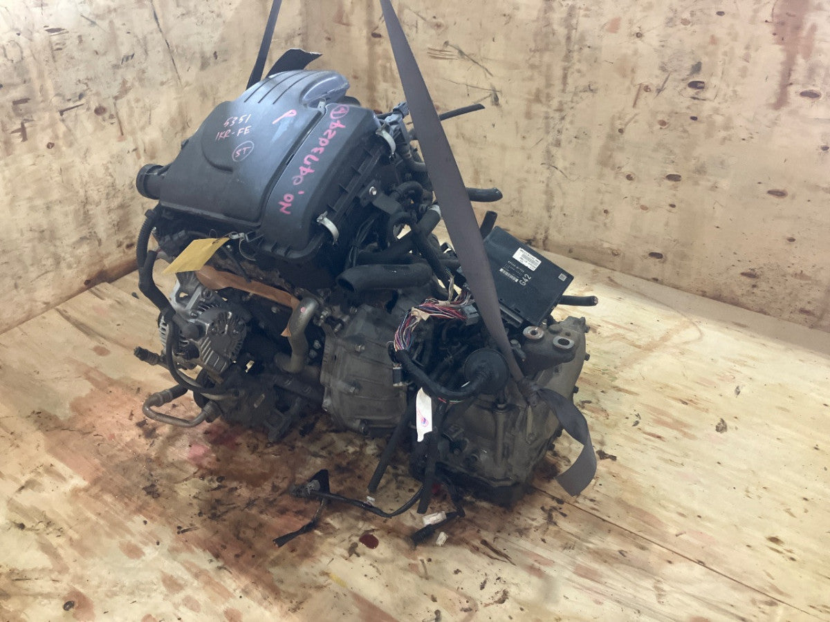 [USED ENGINE] DAIHATSU BOON M300S 2007 1KR-FE FF AT 2WD #0003266109057