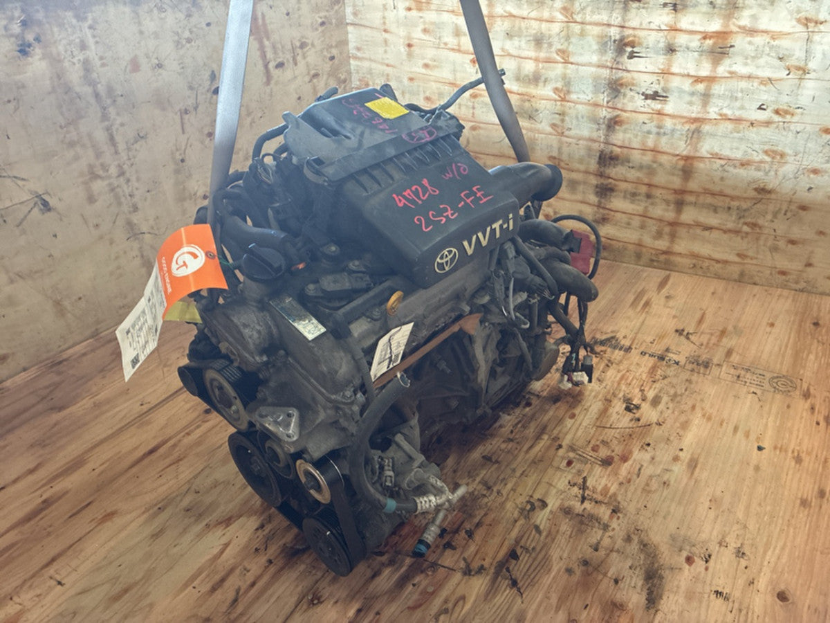 [USED ENGINE] TOYOTA RACTIS SCP100 2005 2SZ-FE FF AT 2WD #0003265090955