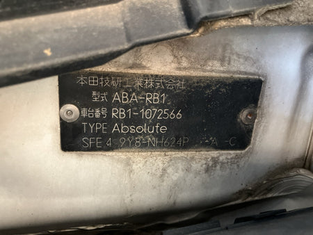 [CHOOSE PARTS] HONDA ODYSSEY RB1 2004 K24A FF AT 2WD #0002002651494
