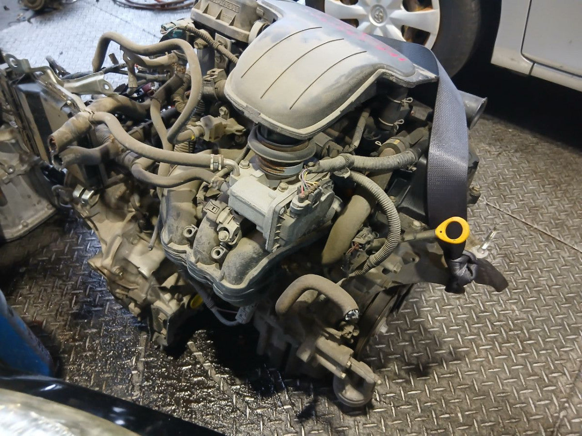 [USED ENGINE] TOYOTA VITZ KSP90 2009 1KR-FE FF AT 2WD #0403266011301