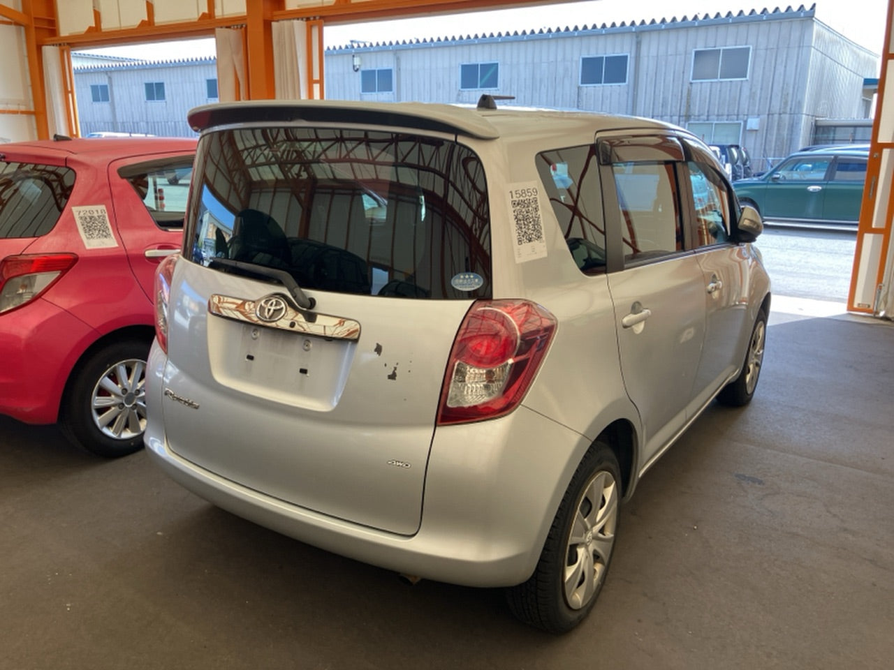 [CHOOSE PARTS] TOYOTA RACTIS NCP105 2009 1NZ-FE FF AT 4WD #0001000015859