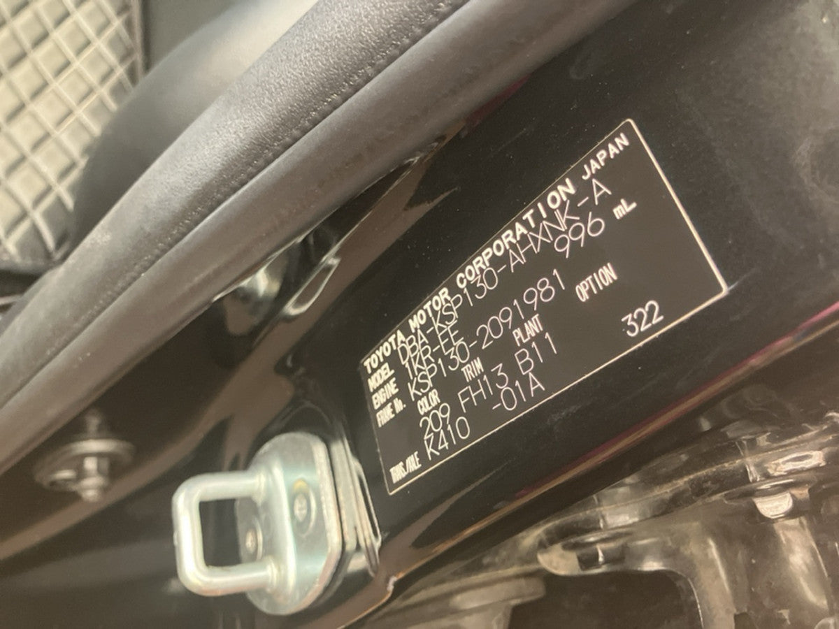 [USED ENGINE] TOYOTA VITZ KSP130 2013 1KR-FE FF AT 2WD #0003265096385