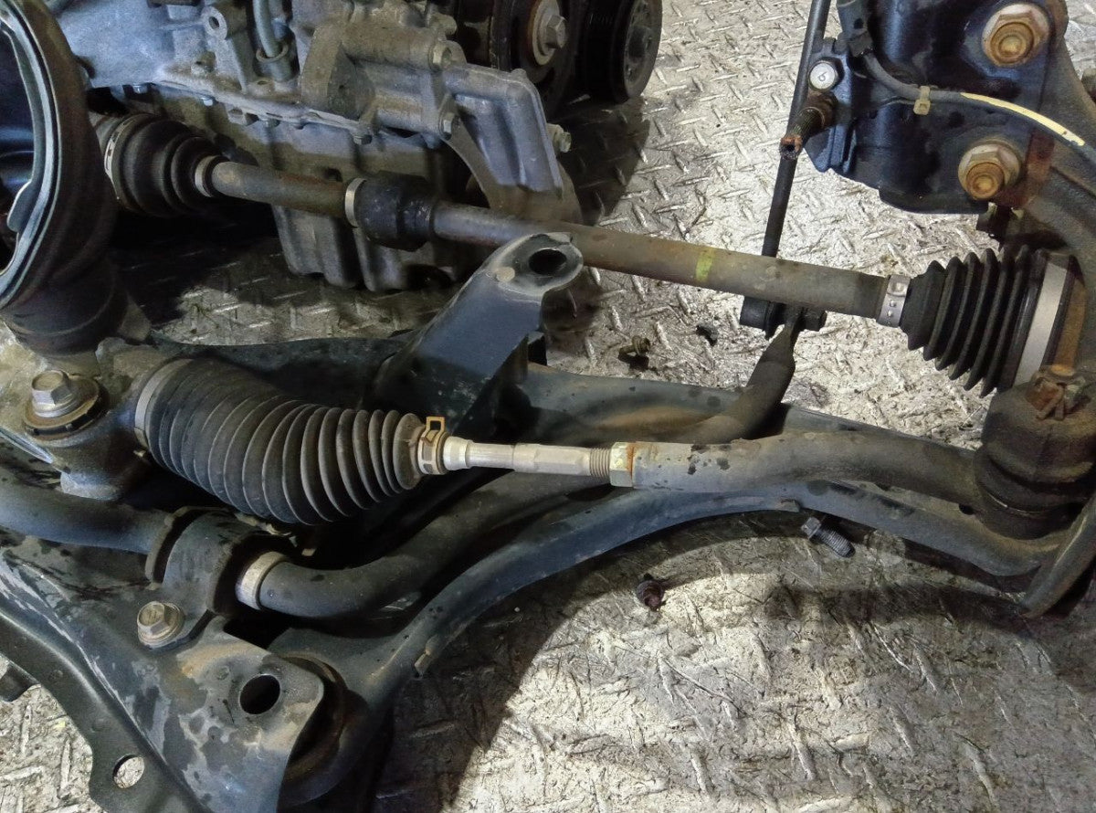 [USED ENGINE] TOYOTA VITZ KSP90 2010 1KR-FE FF AT 2WD #0403268014222