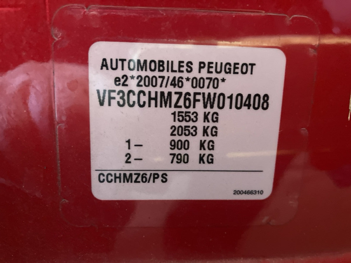 [CHOOSE PARTS] PEUGEOT 208 A9HM01 2015 EB2 FF AT 2WD #0002002682730