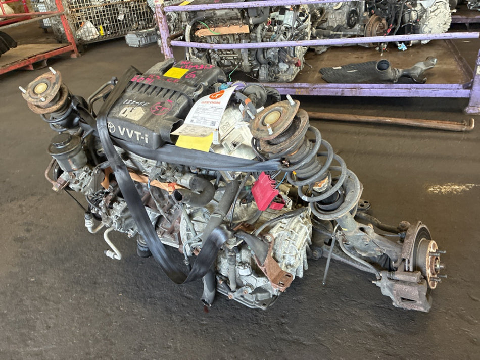 [USED ENGINE] TOYOTA PLATZ SCP11 2005 1SZ-FE FF AT 2WD #0003268132456