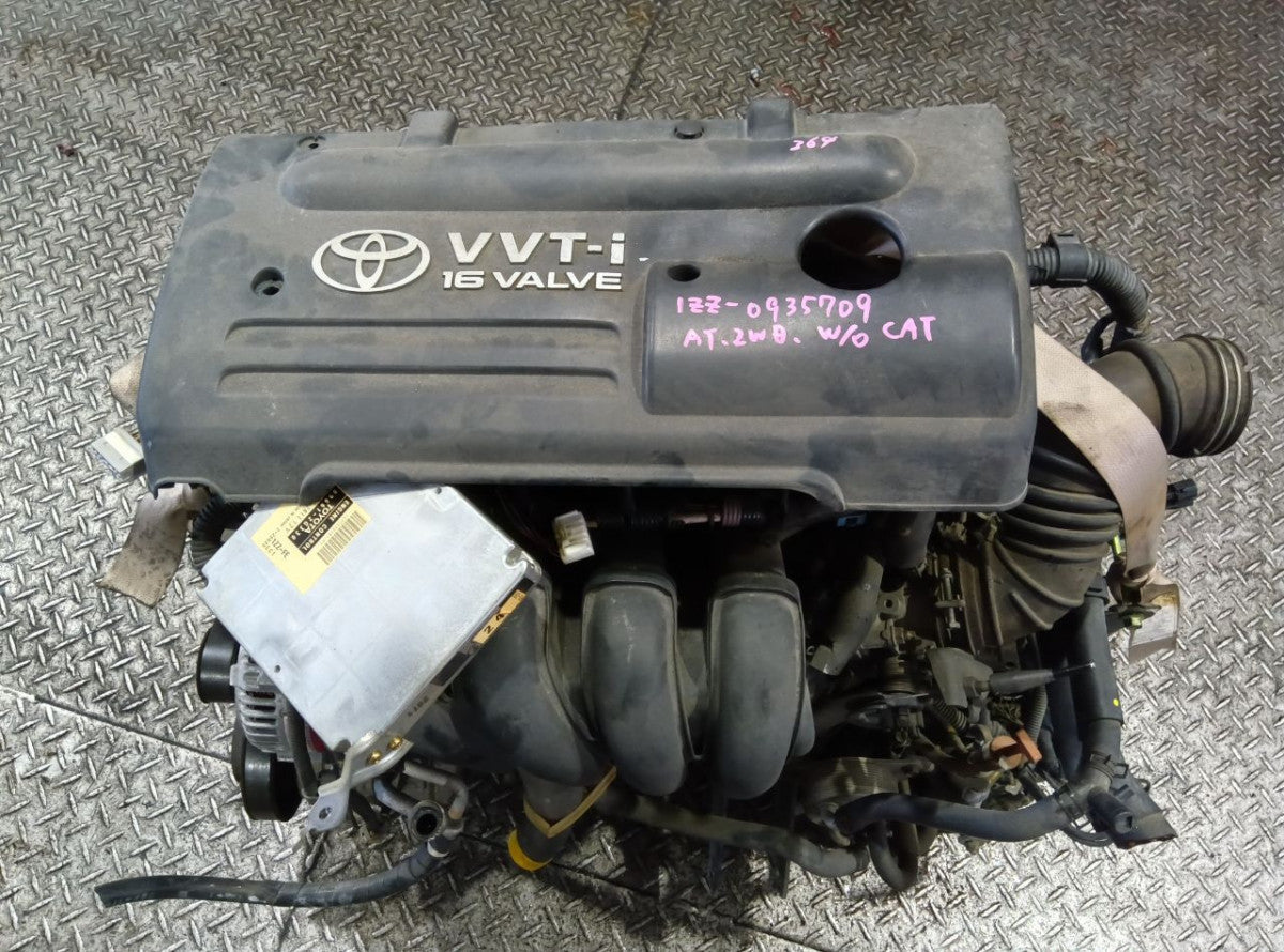 [USED ENGINE] TOYOTA PREMIO ZZT240 2002 1ZZ-FE FF AT 2WD #0403265009622