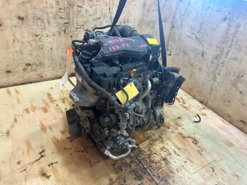 [USED ENGINE] TOYOTA PASSO M700A 2016 1KR-FE FF AT 2WD #0003269155090