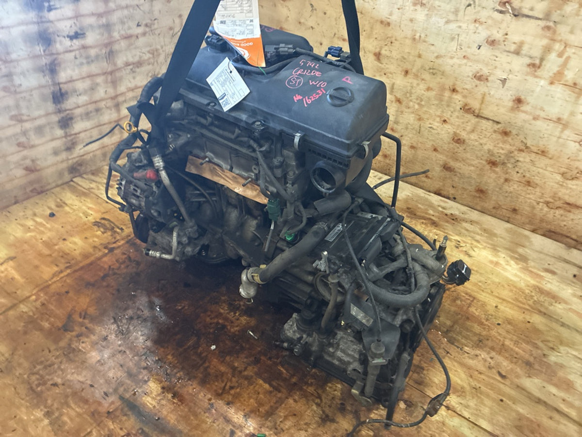 [USED ENGINE] NISSAN MARCH AK12 2003 CR12DE FF AT 2WD #0003268134332