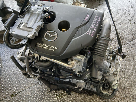 [USED ENGINE] MAZDA DEMIO DJ5FS 2015 S5-DPTS FF AT 2WD #0403269016059