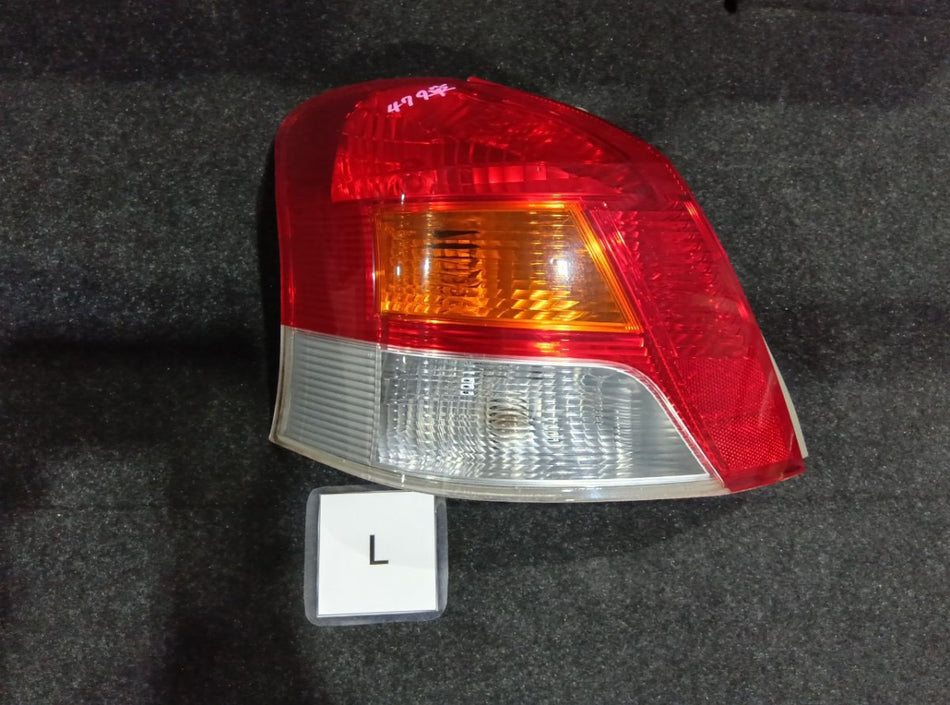 [TAIL LAMP LH] TOYOTA VITZ SCP90 2007 2SZ-FE FF AT 2WD #0403264008261