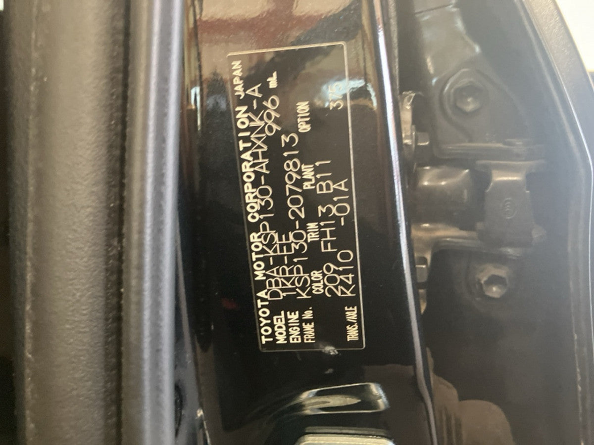 [USED ENGINE] TOYOTA VITZ KSP130 2013 1KR-FE FF AT 2WD #0003265086977