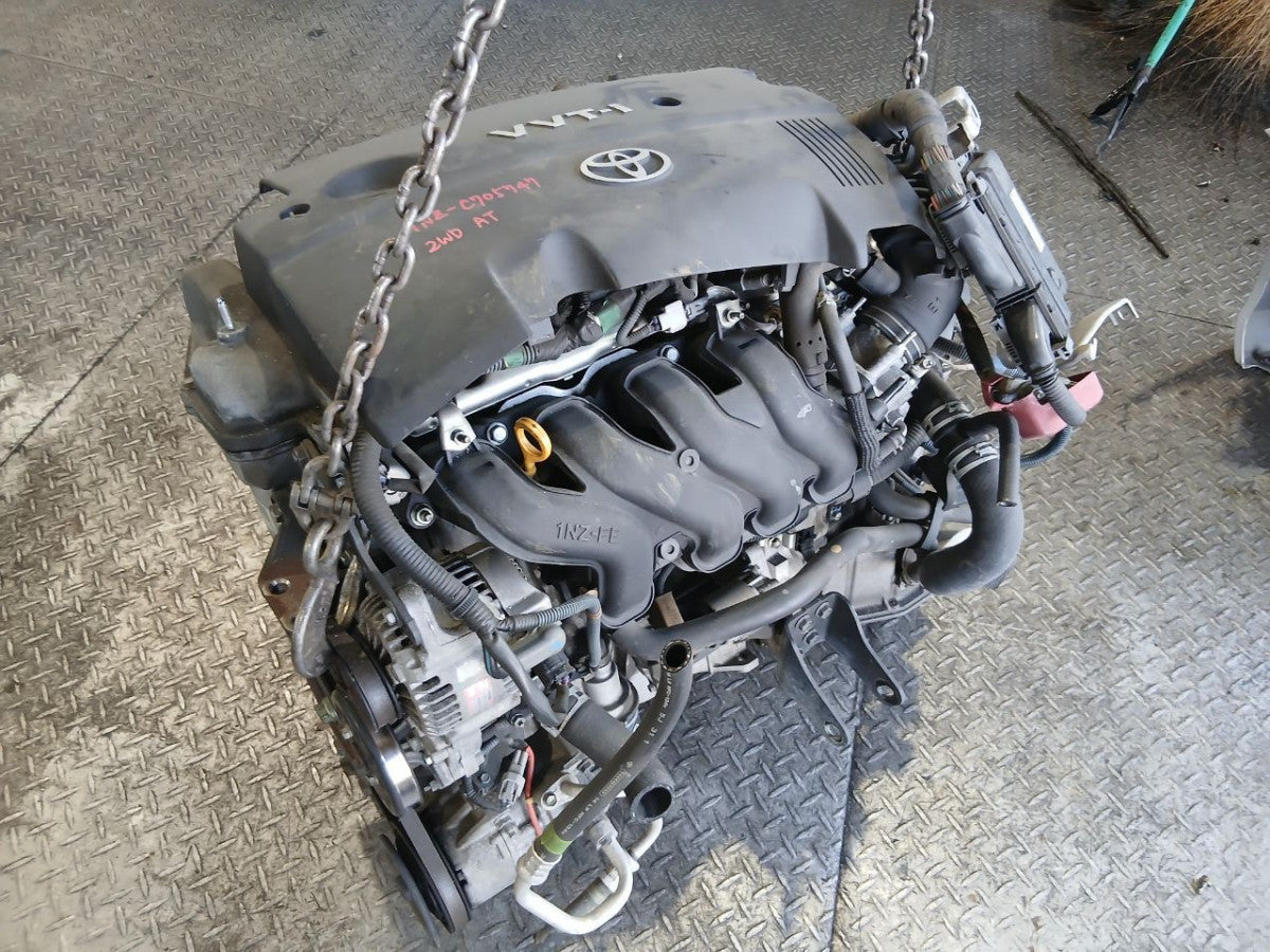 [USED ENGINE] TOYOTA COROLLA FIELDER NZE141G 2007 1NZ-FE FF AT 2WD #0403267012554