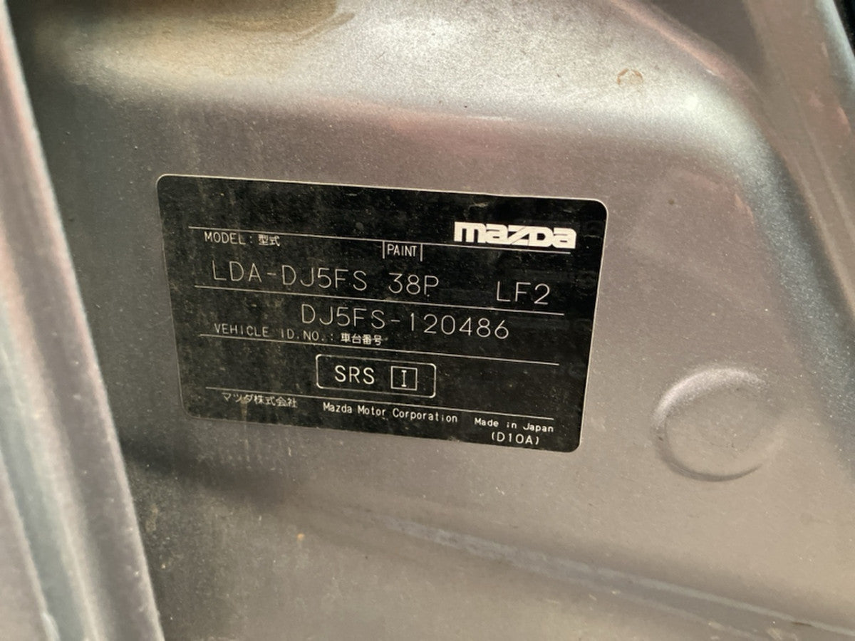 [CHOOSE PARTS] MAZDA DEMIO DJ5FS 2015 S5-DPTS FF AT 2WD #0001000015855