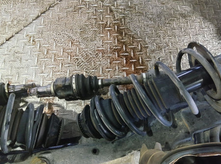 [F AXLE ASSY] TOYOTA VITZ KSP90 2009 1KR-FE FF AT 2WD #0403265009306