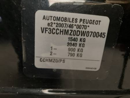 [USED ENGINE] PEUGEOT 208 A9HM01 2013 EB2 FF AT 2WD #000325C012935
