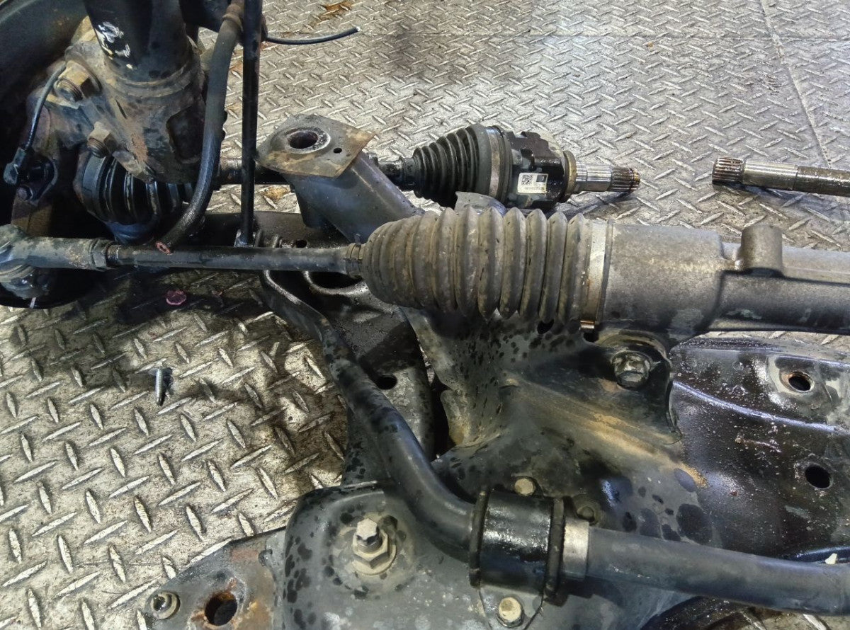 [F AXLE ASSY] TOYOTA COROLLA FIELDER NZE144G 2008 1NZ-FE FF AT 4WD #0403265009656