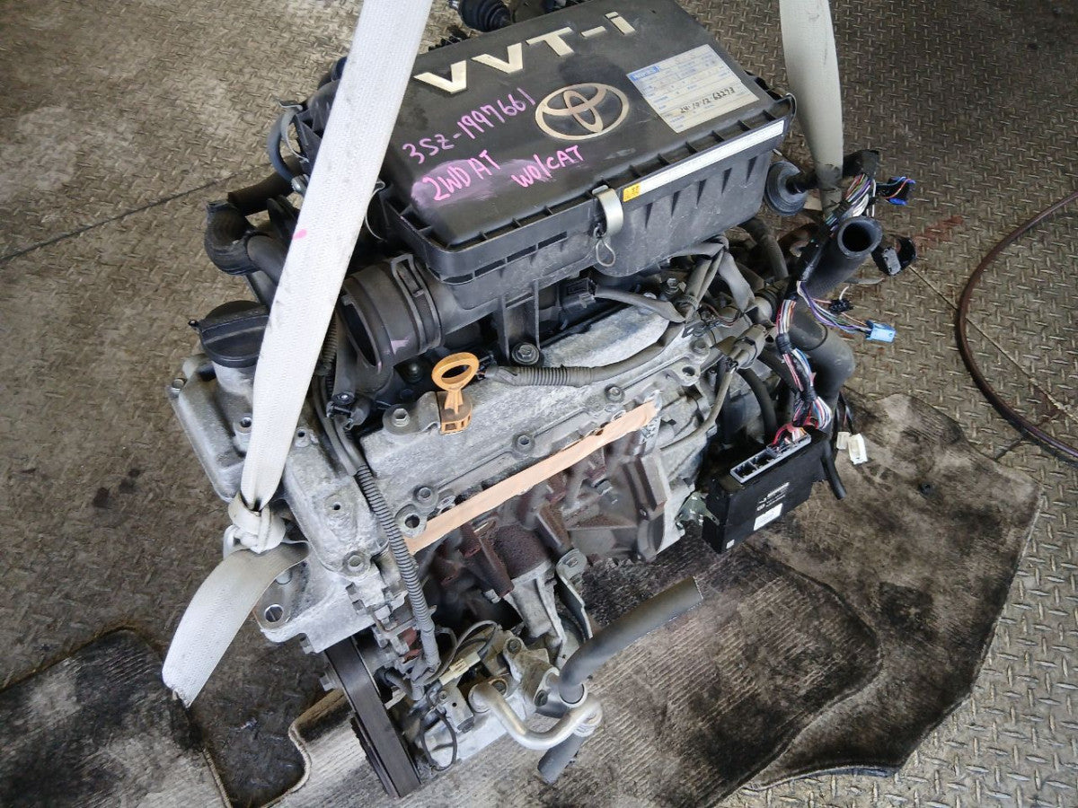 [USED ENGINE] TOYOTA bB QNC21 2007 3SZ-VE FF AT 2WD #0403265010294