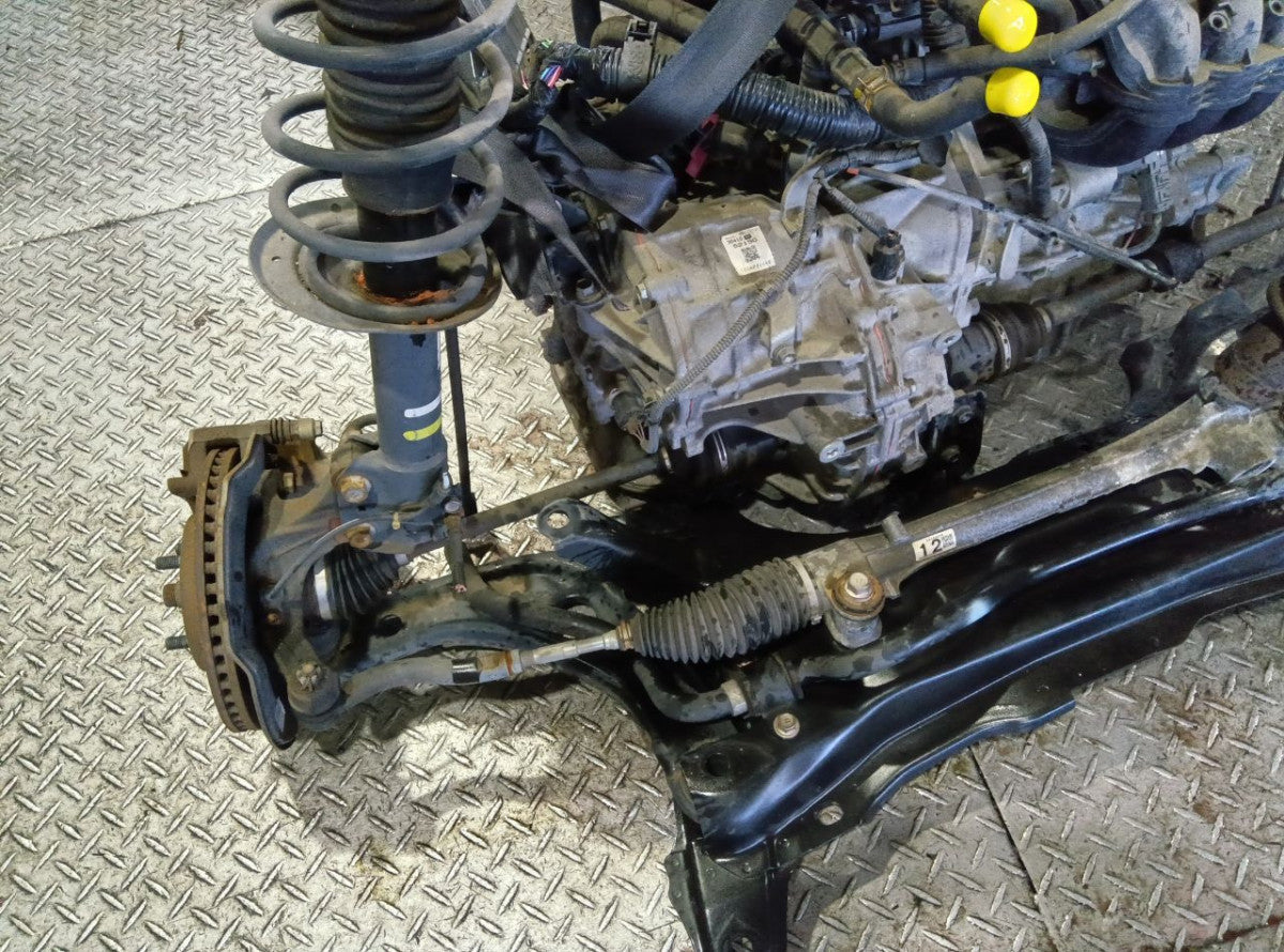 [USED ENGINE] TOYOTA VITZ KSP90 2010 1KR-FE FF AT 2WD #0403268014222