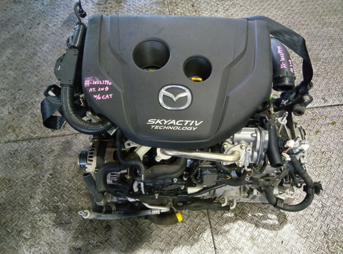 [USED ENGINE] MAZDA DEMIO DJ5FS 2015 S5-DPTS FF AT 2WD #0403267013380
