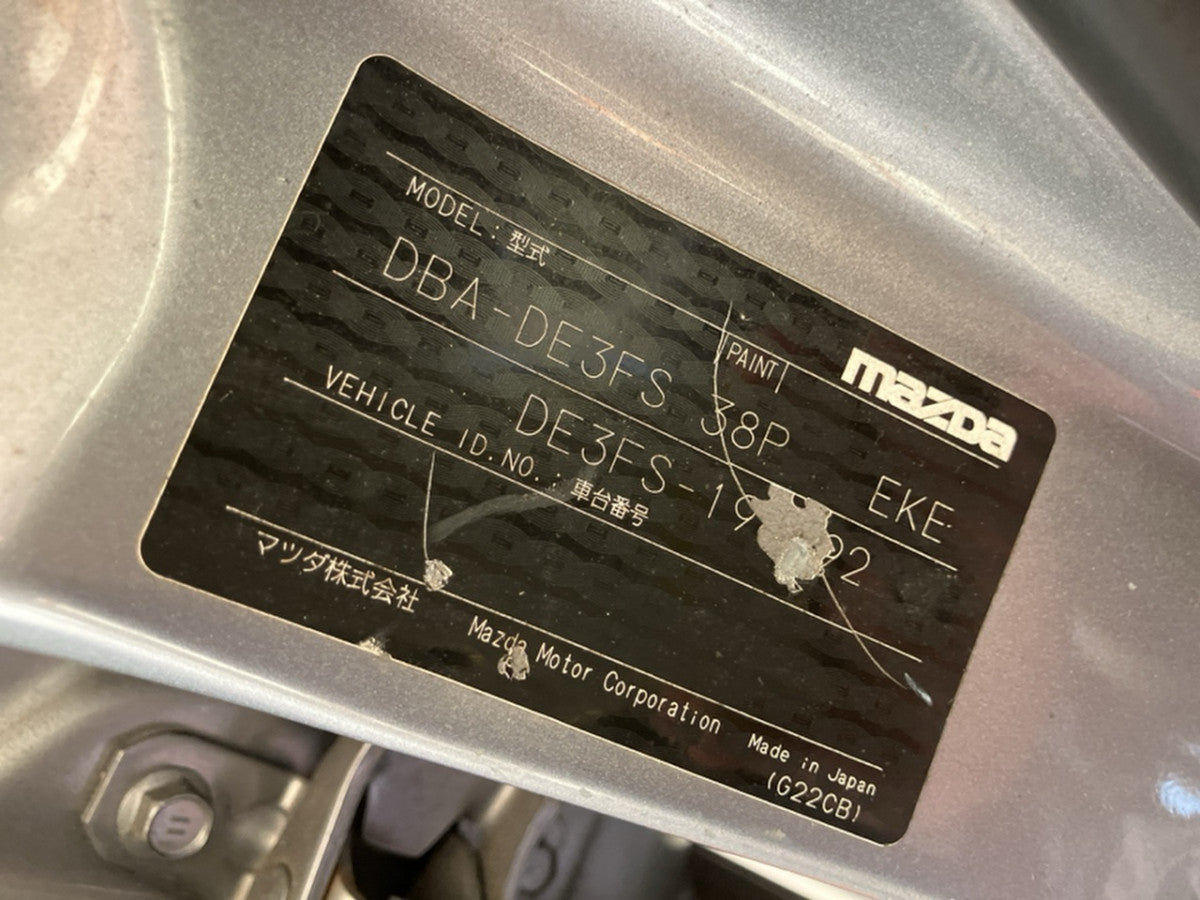 [CHOOSE PARTS] MAZDA DEMIO DE3FS 2009 ZJ-VEM FF AT 2WD #0001000015114