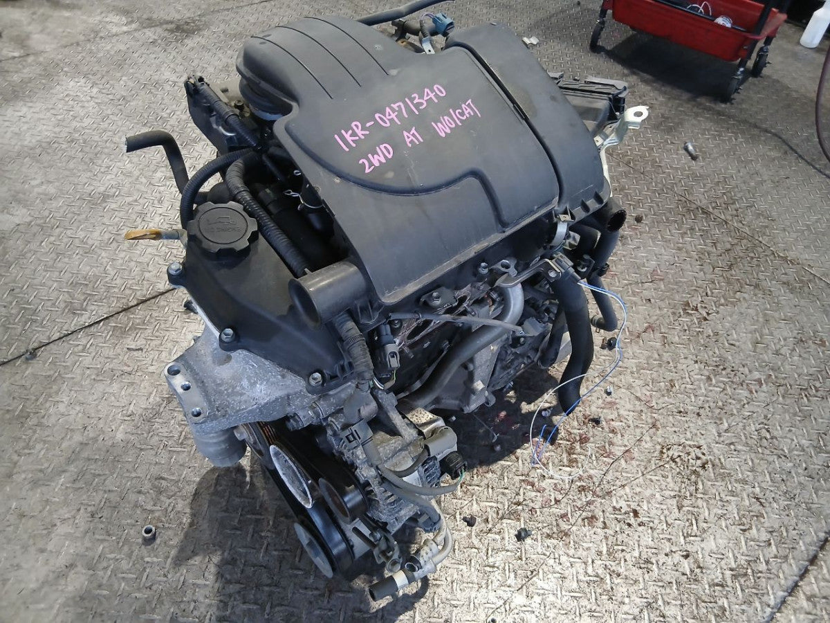 [USED ENGINE] TOYOTA VITZ KSP90 2007 1KR-FE FF AT 2WD #0403266011081