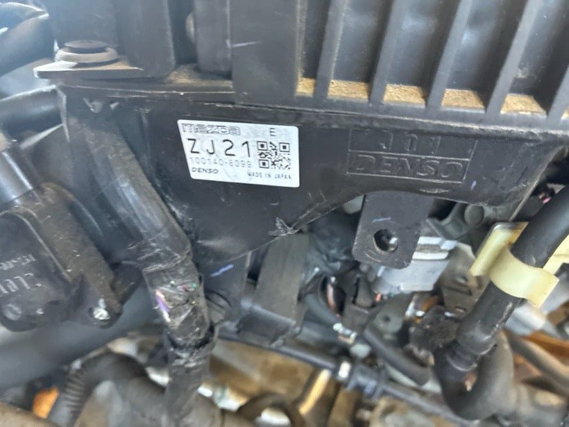 [USED ENGINE] MAZDA DEMIO DY3W 2006 ZJ-VE FF AT 2WD #0003269150073