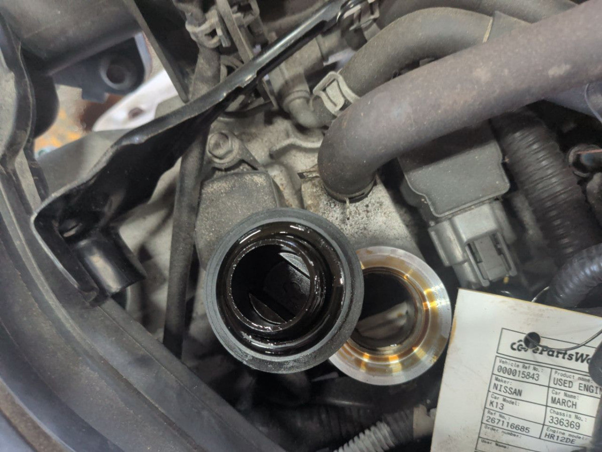 [USED ENGINE] NISSAN MARCH K13 2011 HR12DE FF AT 2WD #0003267116685