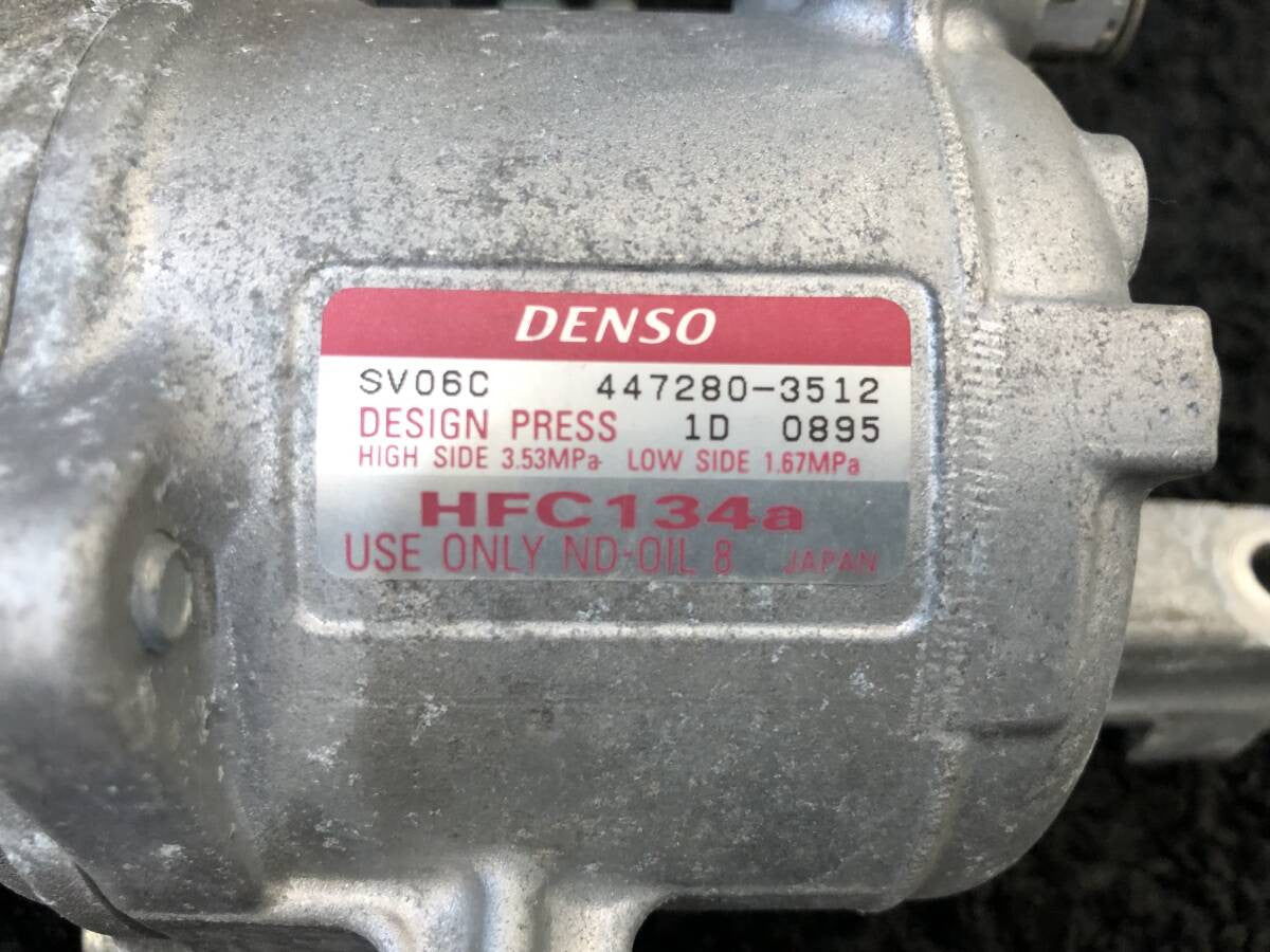 [A/C COMPRESSOR] SUZUKI SPACIA MK53S  R06A FF AT 2WD #000324A758394
