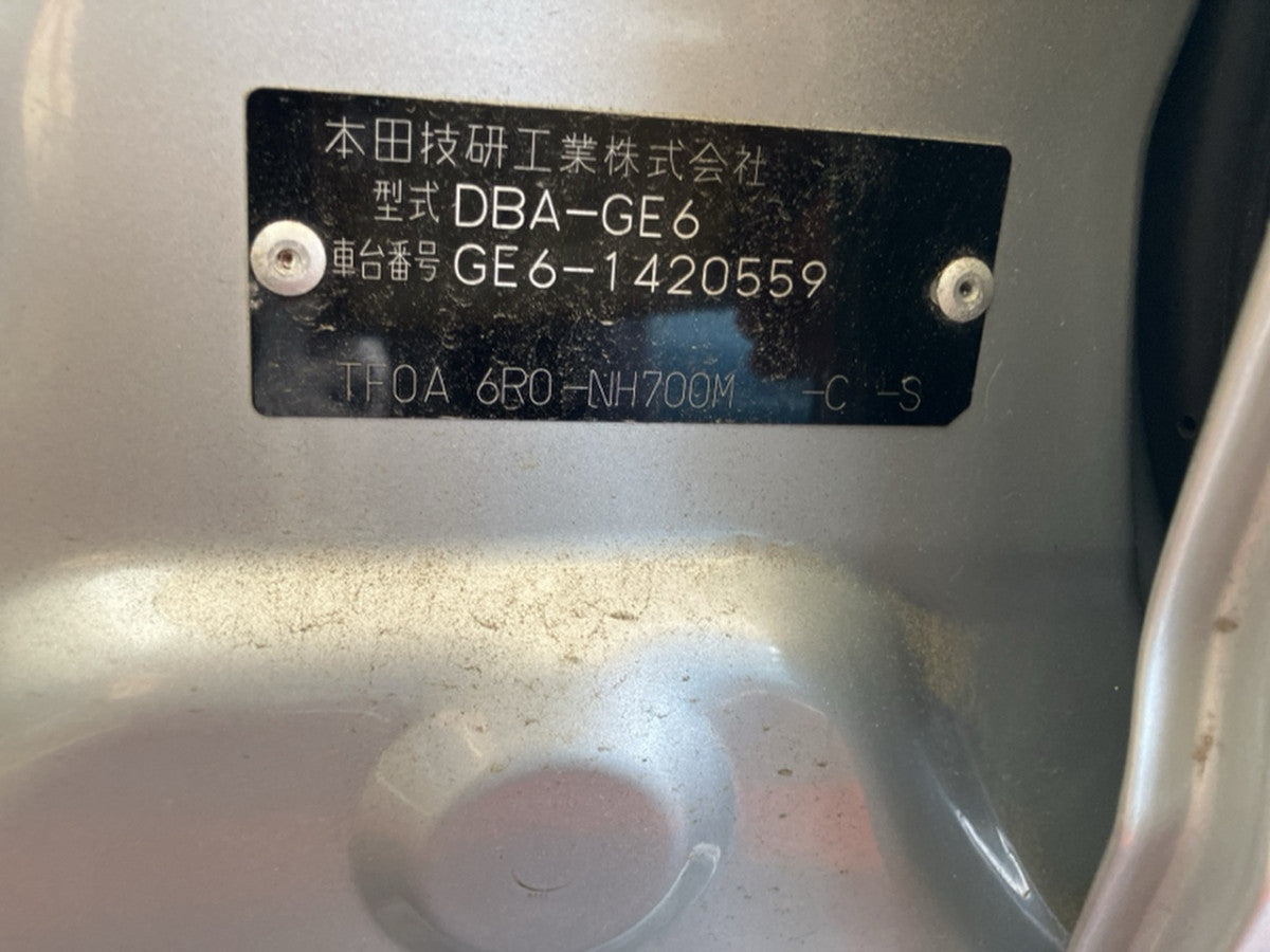 [USED ENGINE] HONDA FIT GE6 2010 L13A FF AT 2WD #0003266098594