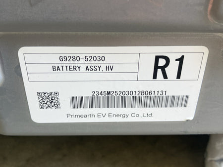 [EV BATTERY] TOYOTA AQUA NHP10 2013 1NZ-FXE FF AT 2WD #0003263054142