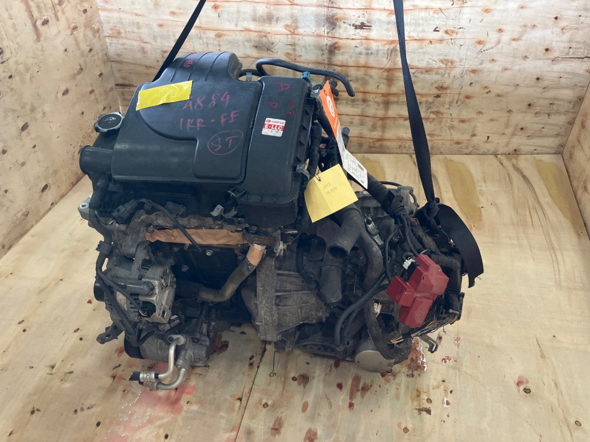 [USED ENGINE] TOYOTA VITZ KSP90 2006 1KR-FE FF AT 2WD #0003266107528