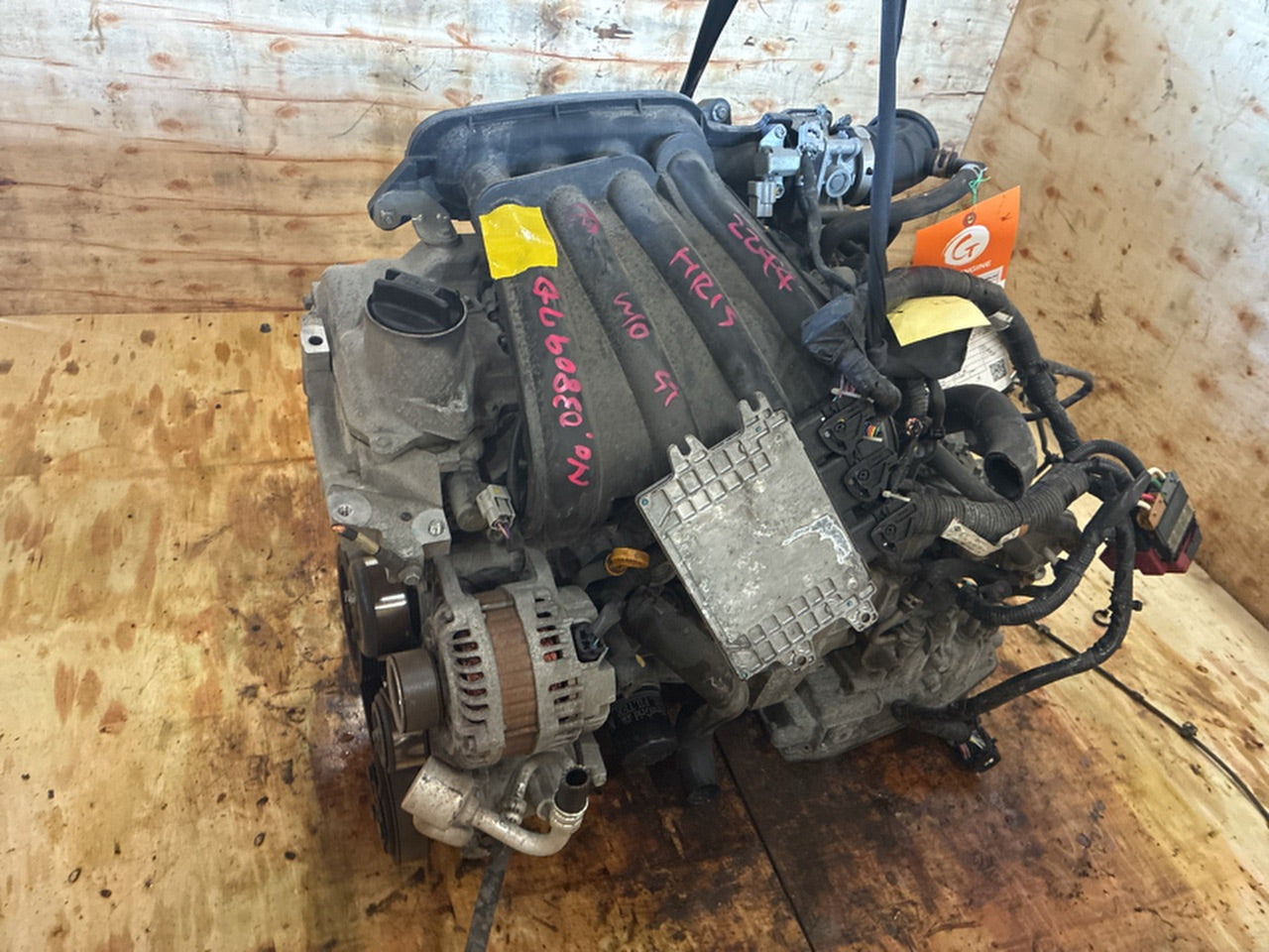 [USED ENGINE] NISSAN CUBE Z12 2012 HR15DE FF AT 2WD #0003268129927