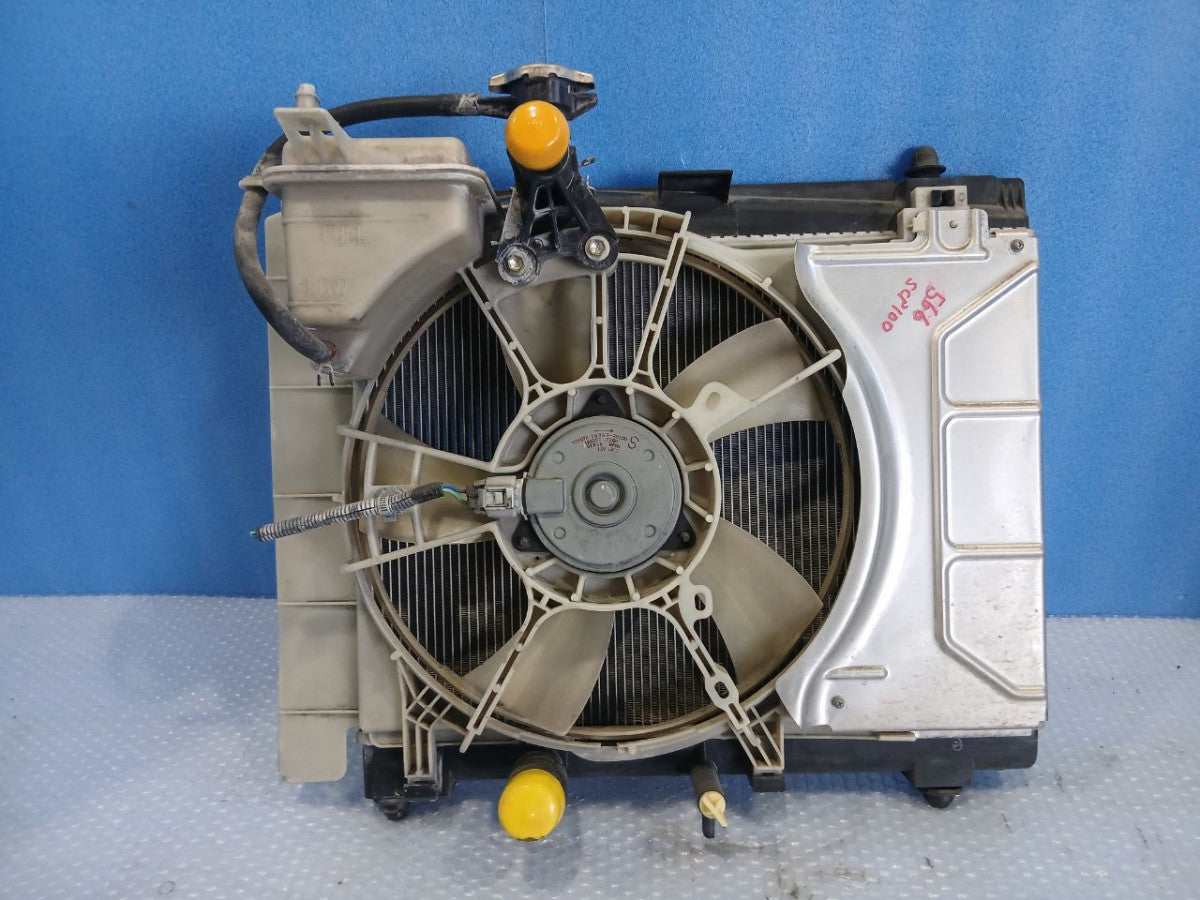 [RADIATOR] TOYOTA RACTIS SCP100 2009 2SZ-FE FF AT 2WD #0403265009635