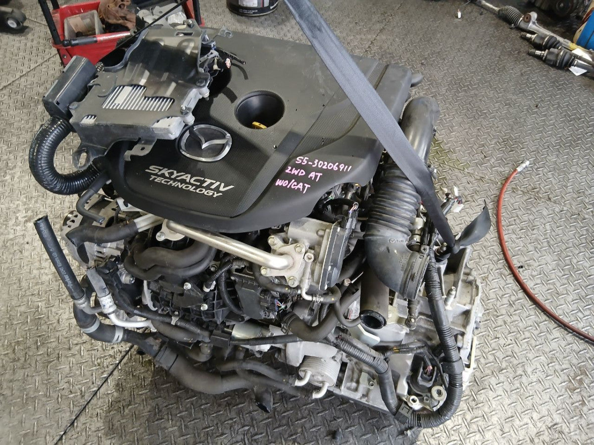 [USED ENGINE] MAZDA DEMIO DJ5FS 2014 S5-DPTS FF AT 2WD #0403268015420