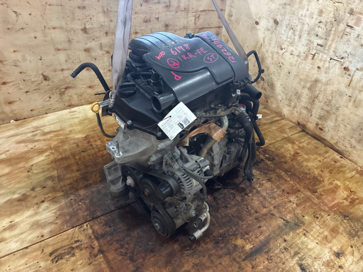 [USED ENGINE] TOYOTA VITZ KSP130 2011 1KR-FE FF AT 2WD #0003268141824