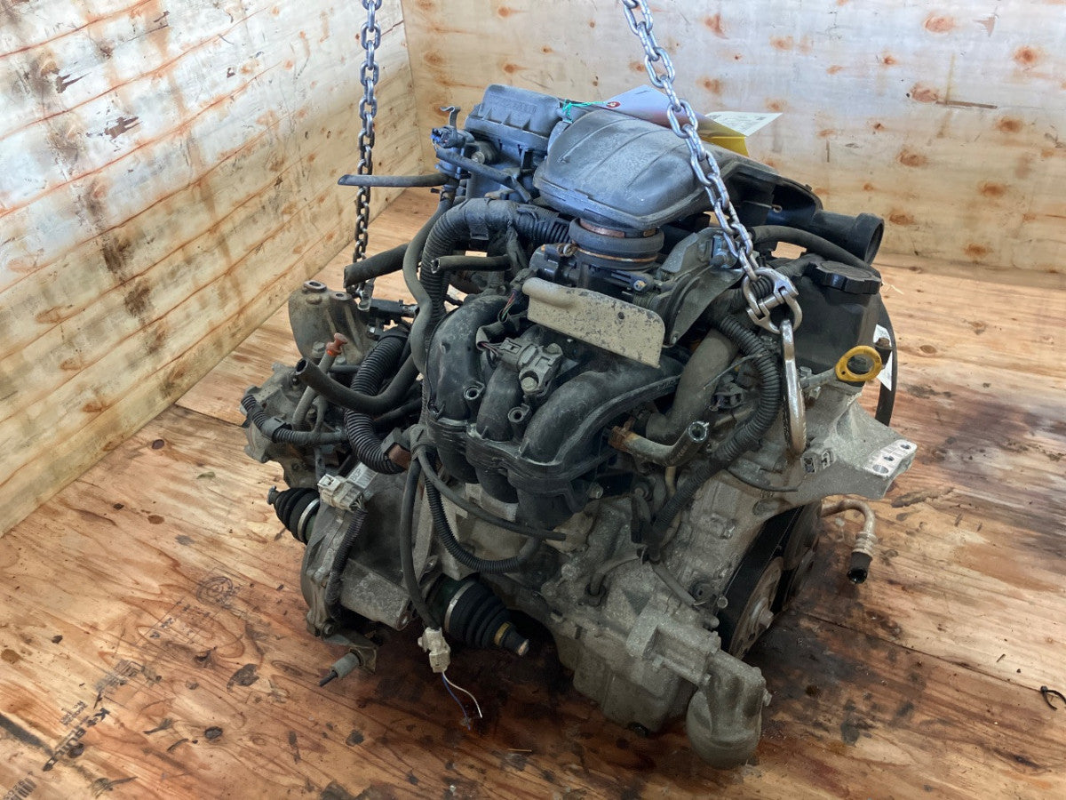 [USED ENGINE] TOYOTA PASSO KGC10 2007 1KR-FE FF AT 2WD #0003266104207
