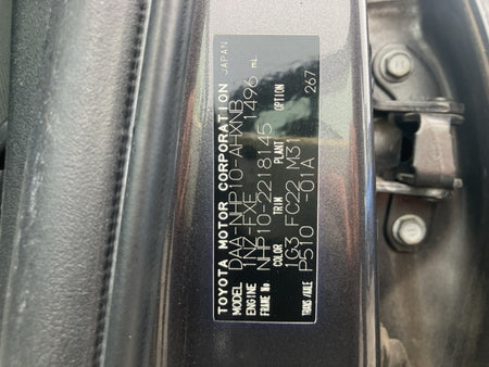 [CHOOSE PARTS] TOYOTA AQUA NHP10 2013 1NZ-FXE FF AT 2WD #0002002651437