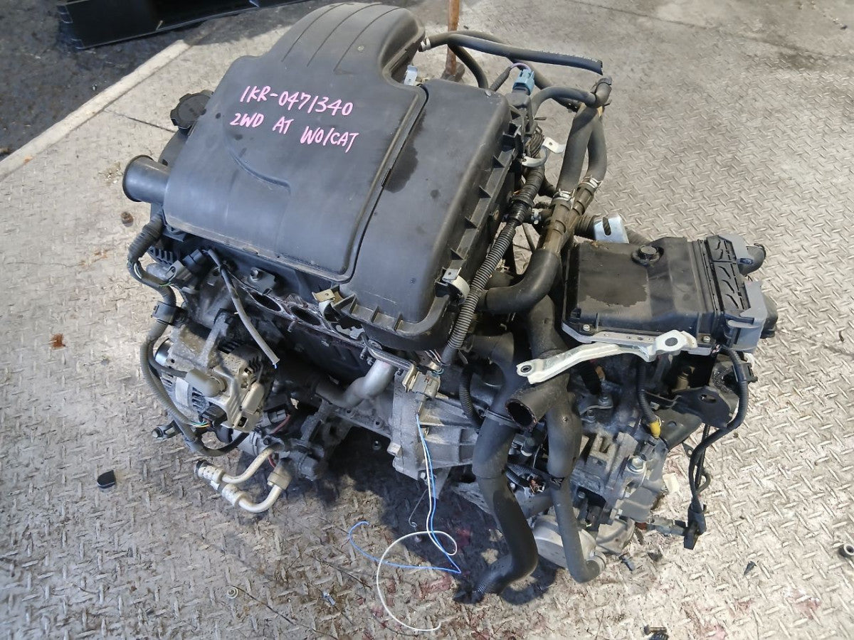 [USED ENGINE] TOYOTA VITZ KSP90 2007 1KR-FE FF AT 2WD #0403266011081