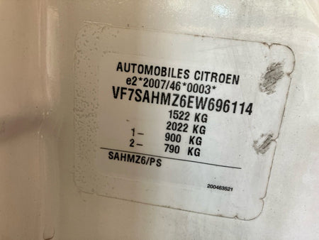 [USED ENGINE] CITROEN DS3 A5CHM01 2015 HM01 FF AT 2WD #0003269150068