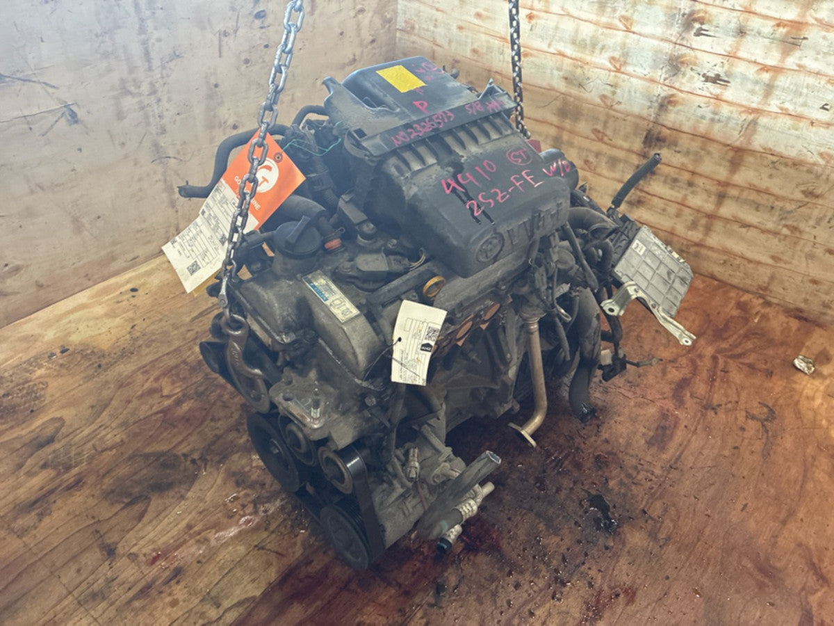 [USED ENGINE] TOYOTA RACTIS SCP100 2009 2SZ-FE FF AT 2WD #0003265085250