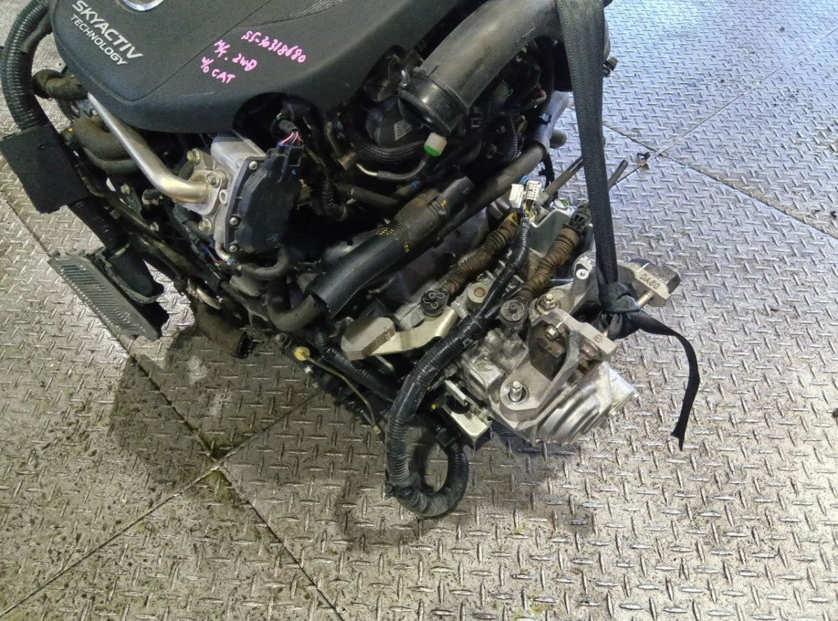 [USED ENGINE] MAZDA DEMIO DJ5FS 2016 S5-DPTS FF MT 2WD #0403267013523