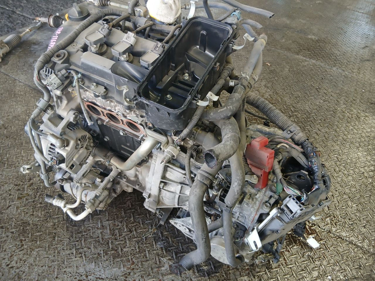 [USED ENGINE] TOYOTA VITZ KSP130 2011 1KR-FE FF AT 2WD #0403269016139