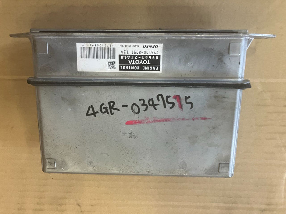 [ENGINE COMPUTER] TOYOTA    4GR-FSE FR AT 4WD #0003265091895