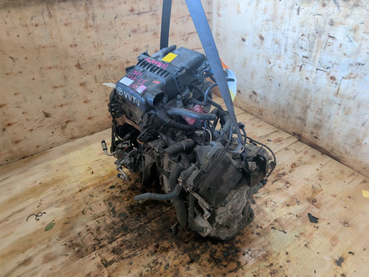 [USED ENGINE] TOYOTA RACTIS SCP100 2006 2SZ-FE FF AT 2WD #0003267118374