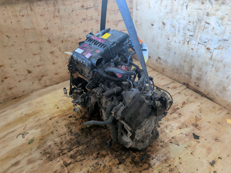 [USED ENGINE] TOYOTA RACTIS SCP100 2006 2SZ-FE FF AT 2WD #0003267118374