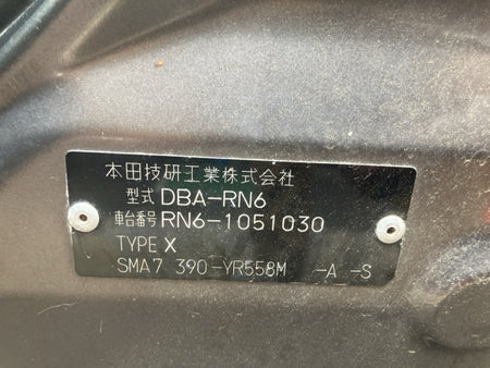 [USED ENGINE] HONDA STREAM RN6 2008 R18A FF AT 2WD #0003267121826
