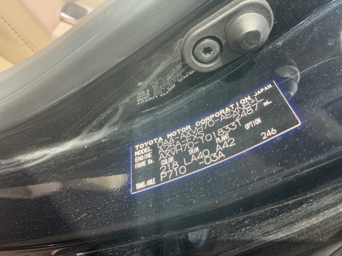 [SEATS 2PCS] TOYOTA CAMRY AXVH70 2018 A25A-FXS FF AT 2WD #0003262039219