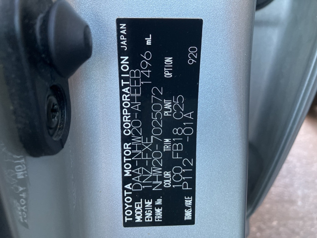[CHOOSE PARTS] TOYOTA PRIUS NHW20 2005 1NZ-FXE FF AT 2WD #0002002682564