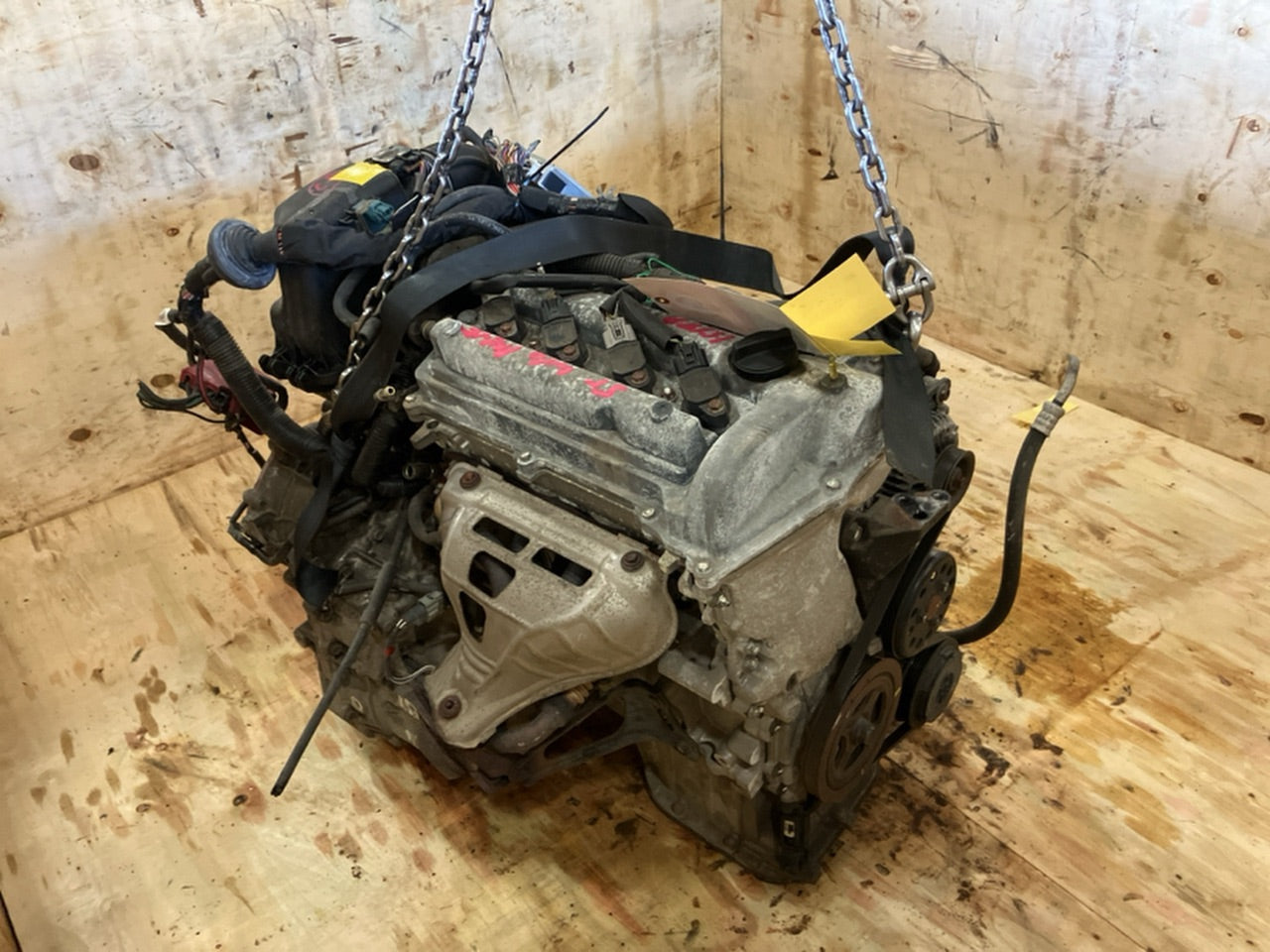 [USED ENGINE] TOYOTA SIENTA NCP81G 2004 1NZ-FE FF AT 2WD #0003267114250