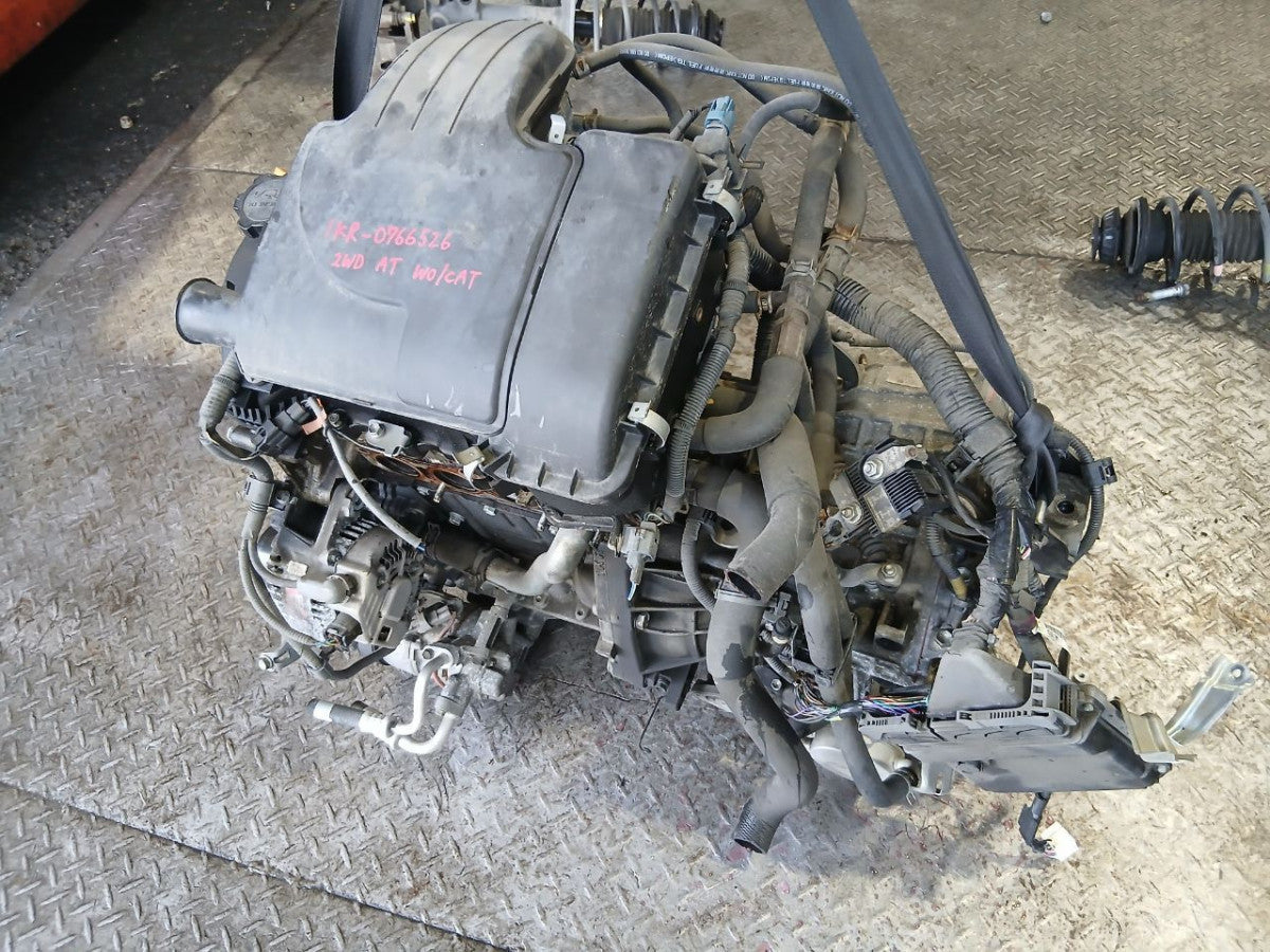 [USED ENGINE] TOYOTA VITZ KSP90 2009 1KR-FE FF AT 2WD #0403266011128